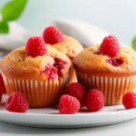 Frischkäse-Muffins mit Himbeeren Rezept