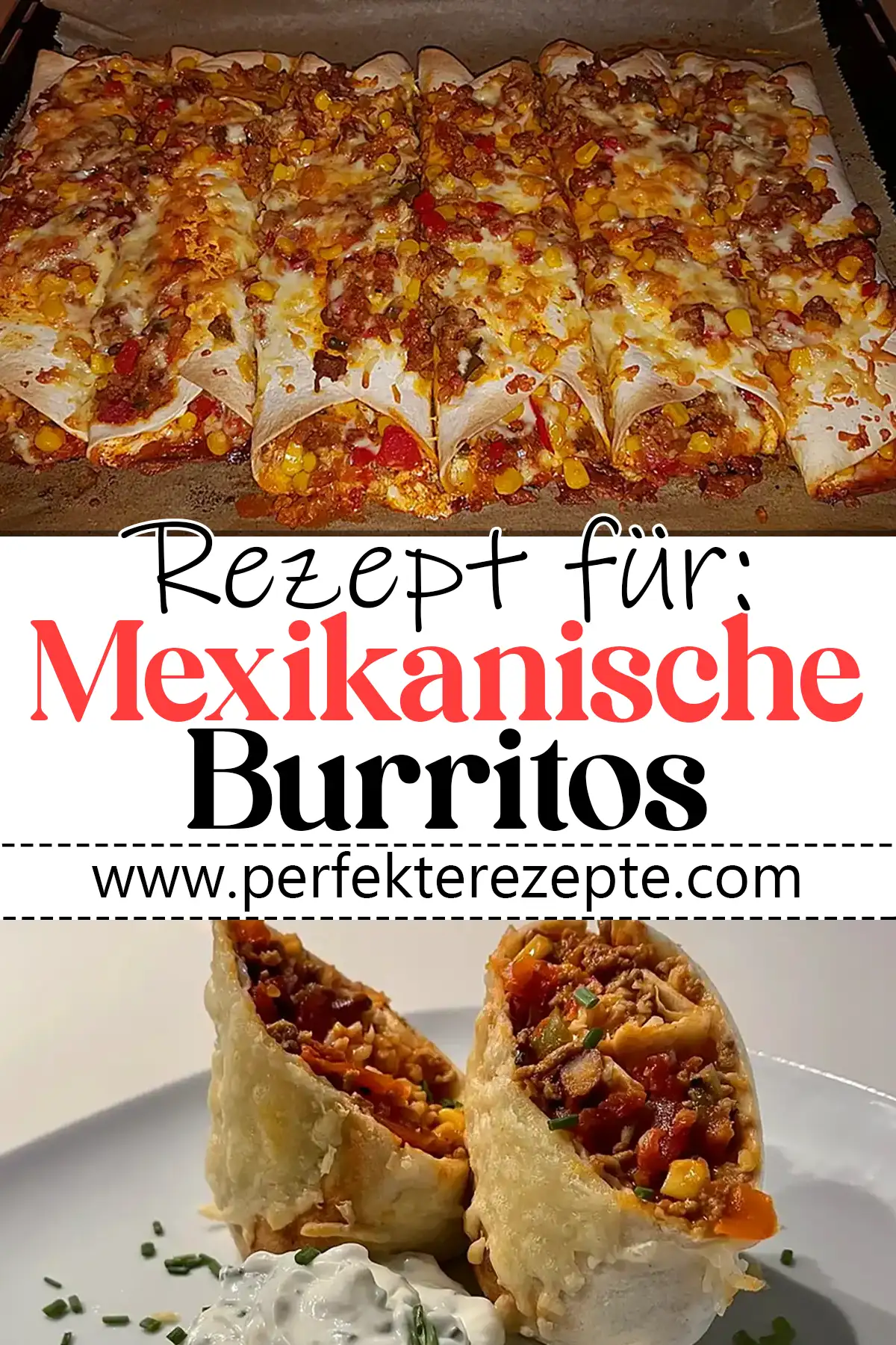 Das einfachste mexikanische Burritos Rezept