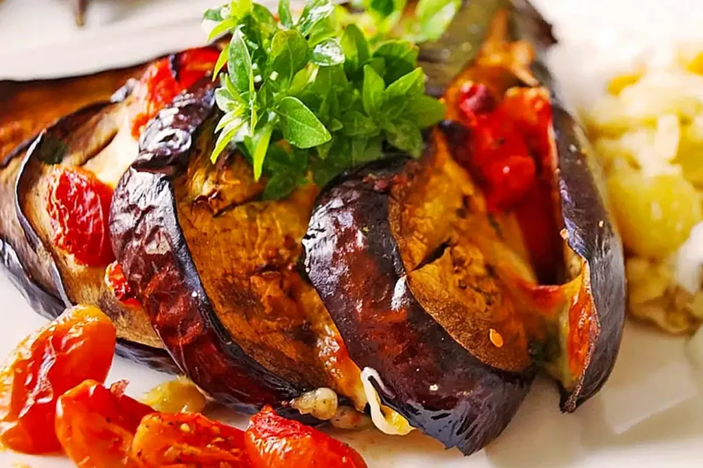 Gebackene Aubergine Rezept: Melanzane al forno