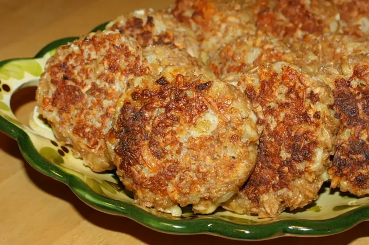 Haferflocken Bratlinge mit Käse Rezept - Schnelle und Einfache Rezepte