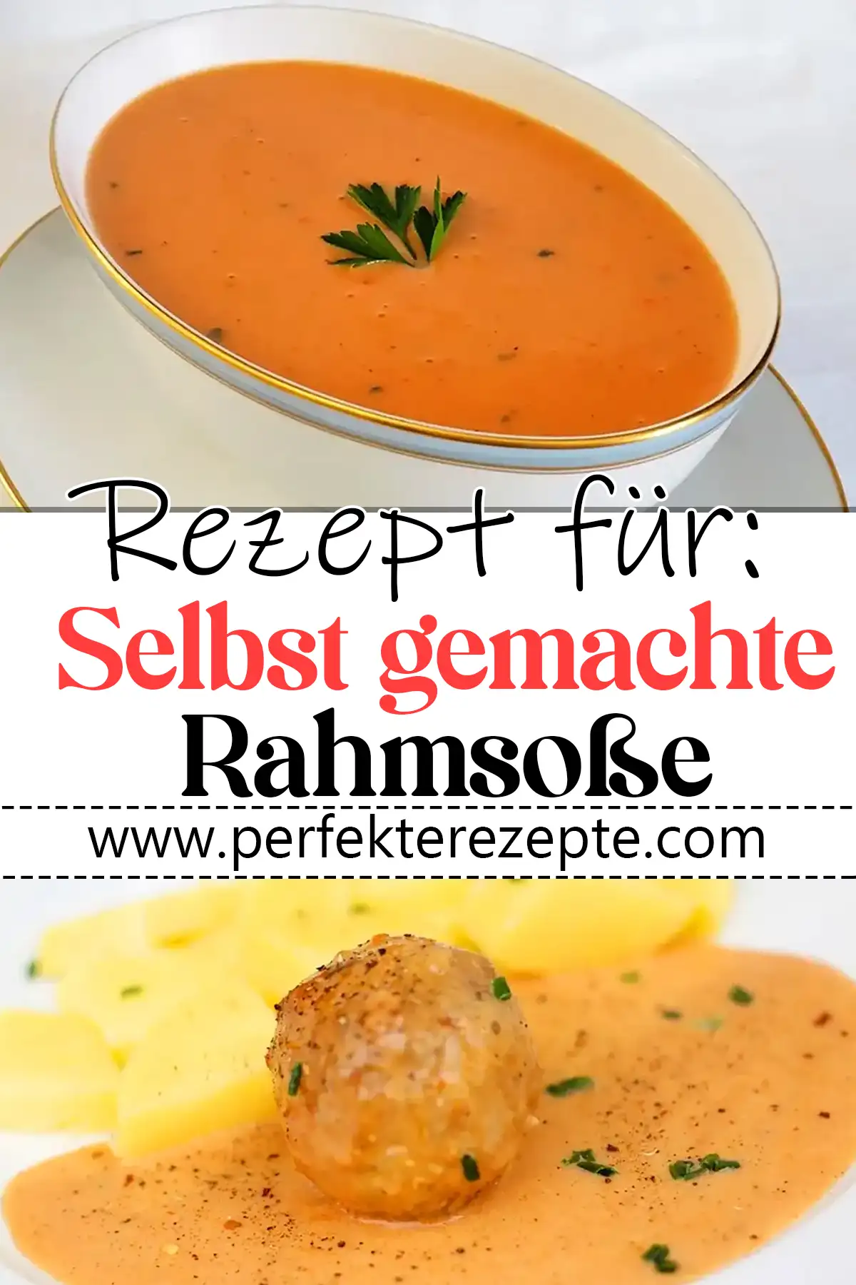 Selbst gemachte Rahmsoße Rezept