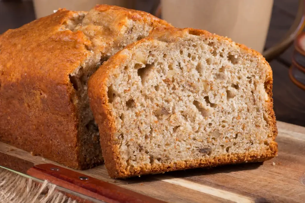 Bananenbrot ohne extra Fett und Zucker