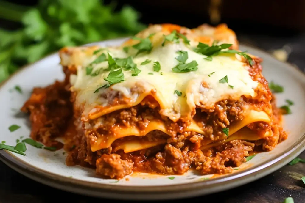 Béchamel-Hackfleisch-Lasagne Rezept