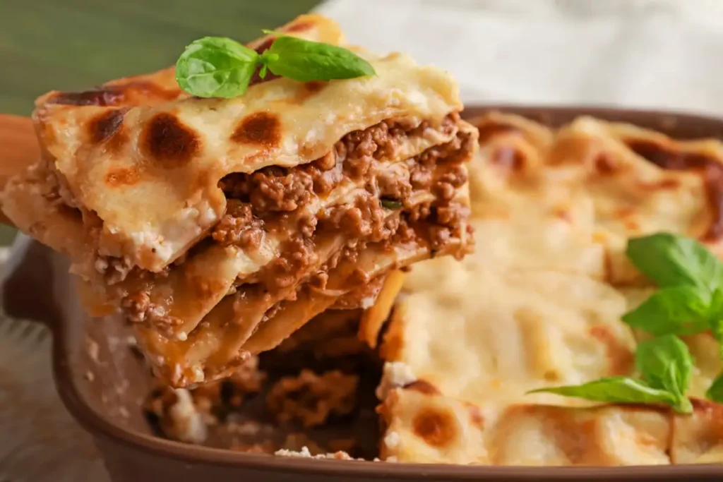 Béchamel-Hackfleisch-Lasagne Rezept