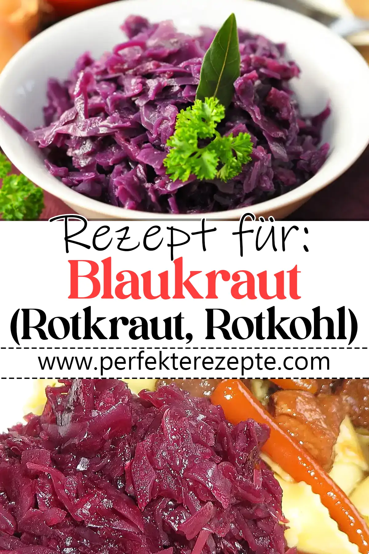 Blaukraut Rezept (Rotkraut, Rotkohl)