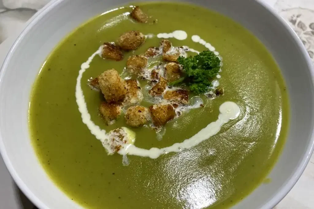 Ein köstliches Brokkolisuppe Rezept