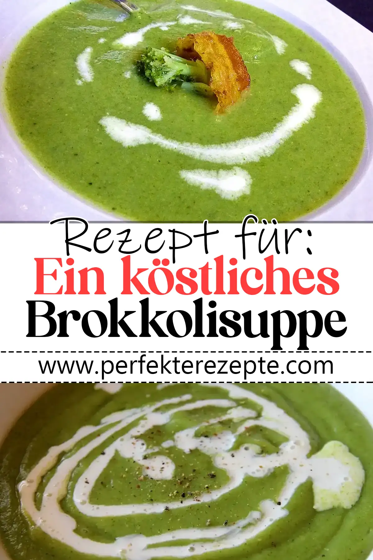 Ein köstliches Brokkolisuppe Rezept
