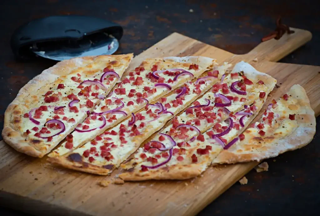 Einfache Flammkuchen Rezept