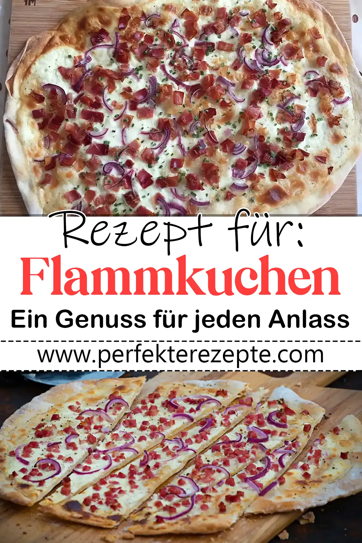 Einfache Flammkuchen Rezept