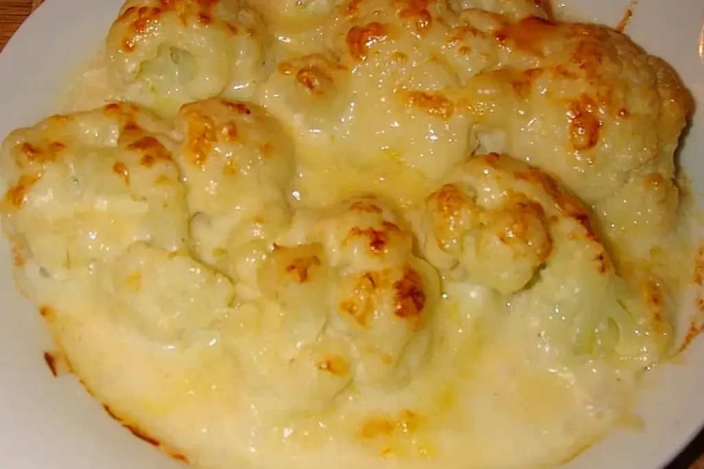 Einfacher Blumenkohlauflauf mit käse Rezept