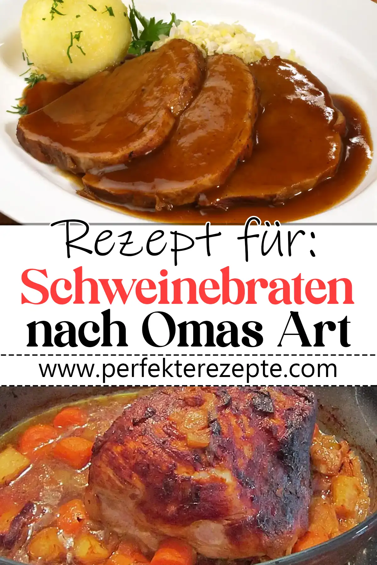 Einfacher Schweinebraten Rezept