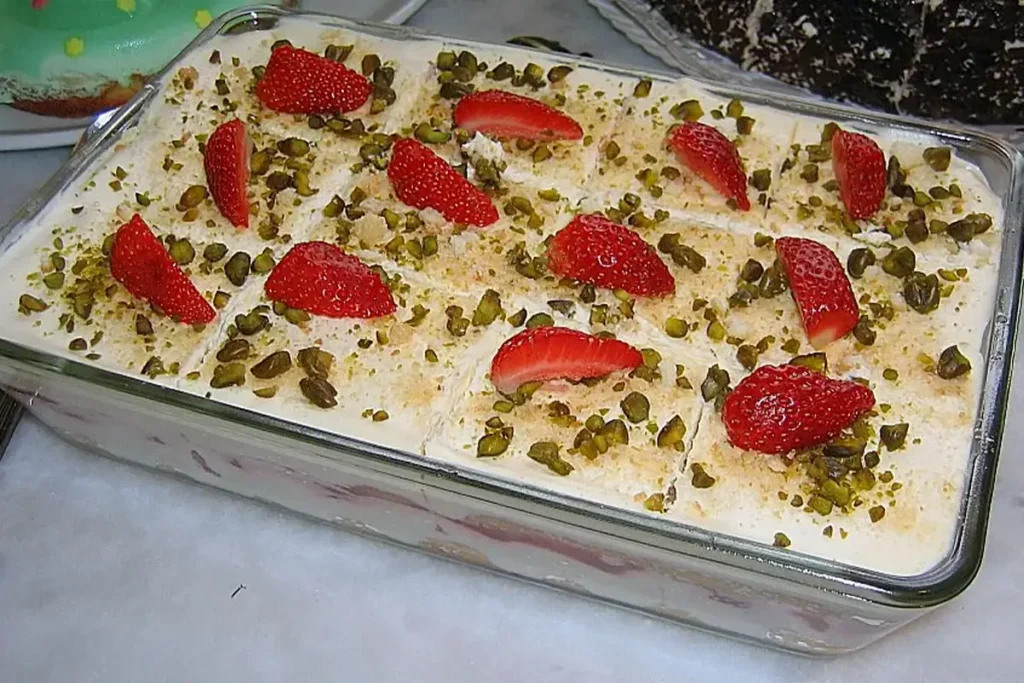 Erdbeerlasagne Rezept