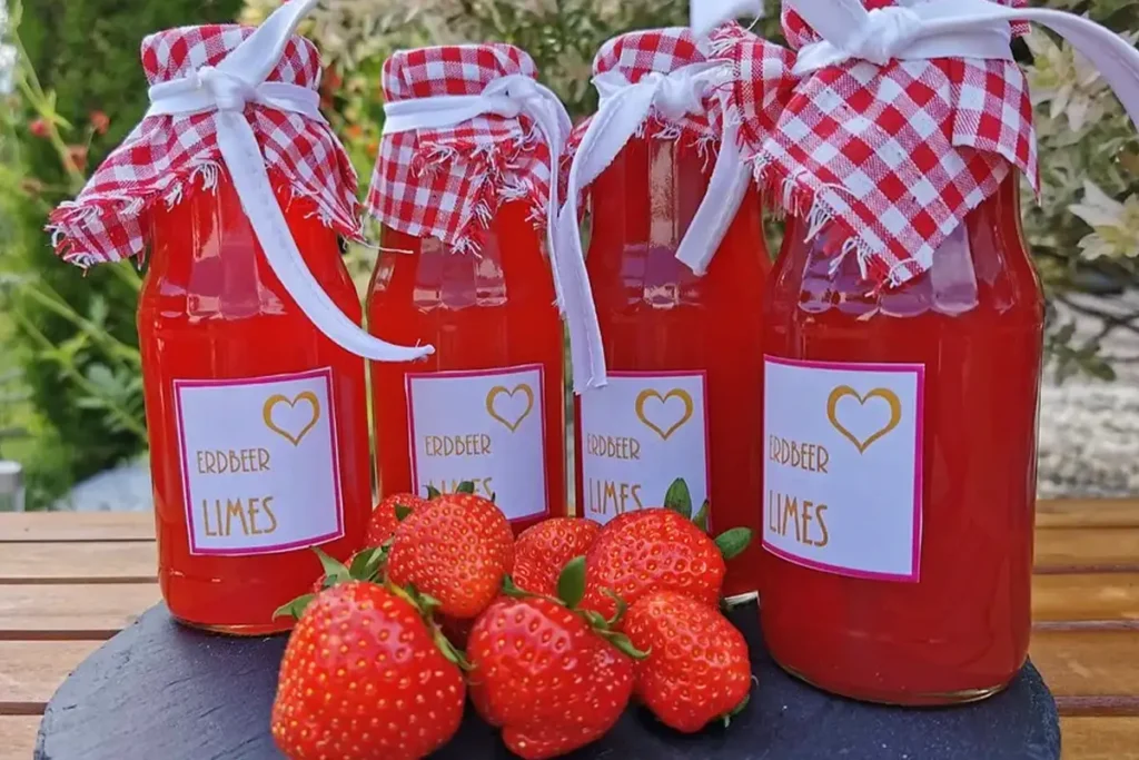 Erdbeerlimes Rezept