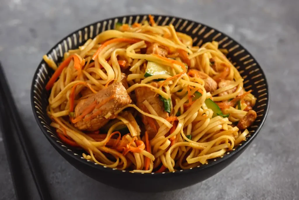 Gebratene Nudeln Rezept