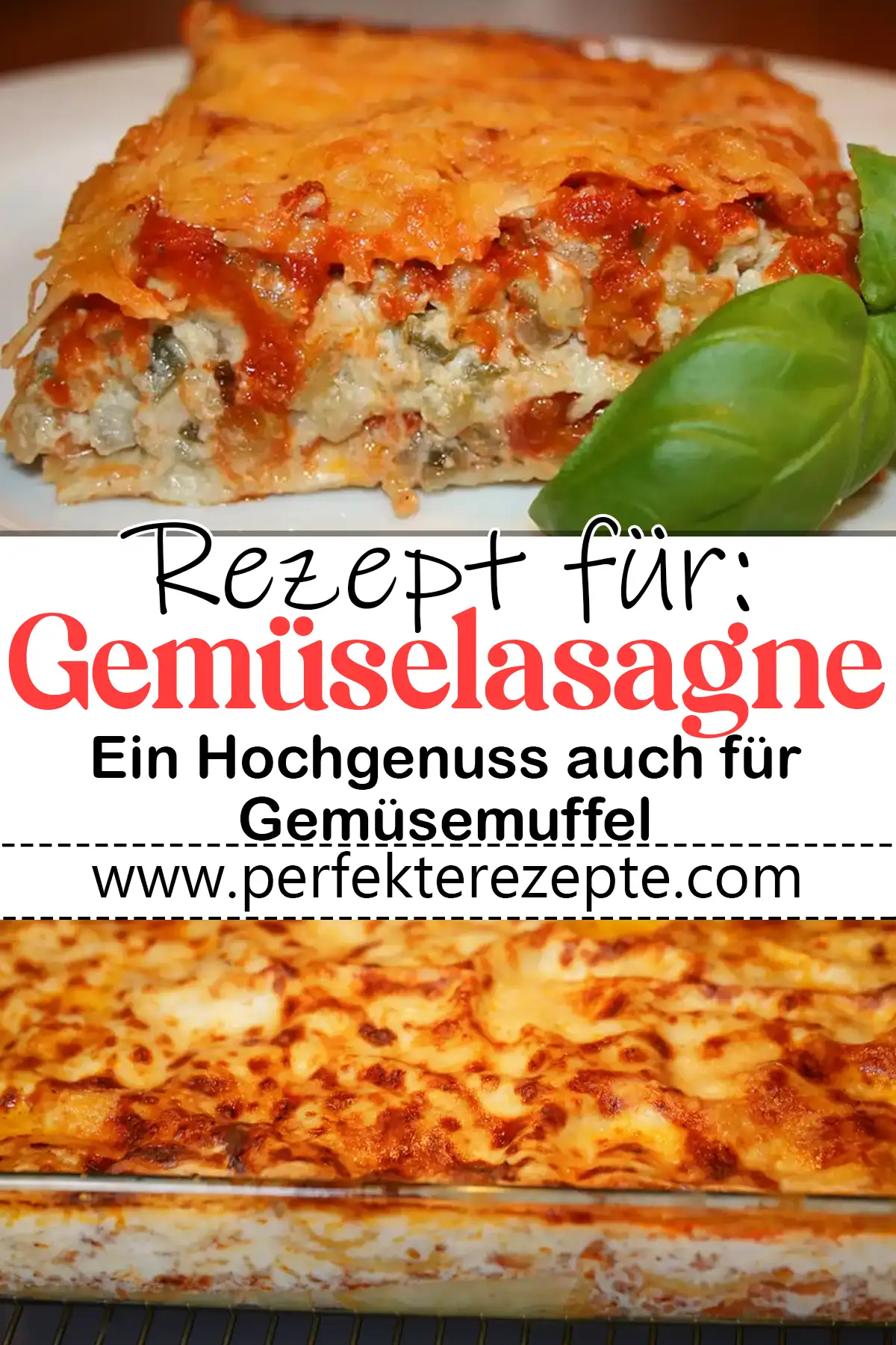 Gemüselasagne Rezept