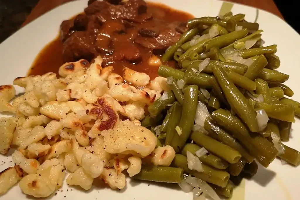 Grüner Bohnensalat Rezept