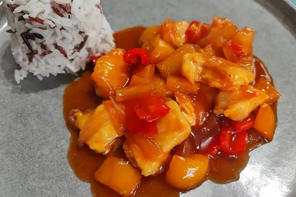 Hähnchen Süß Sauer Rezept wie im Chinarestaurant - Schnelle und ...