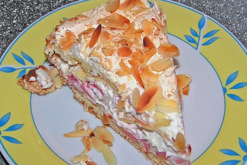 Himmelstorte mit Himbeeren Rezept