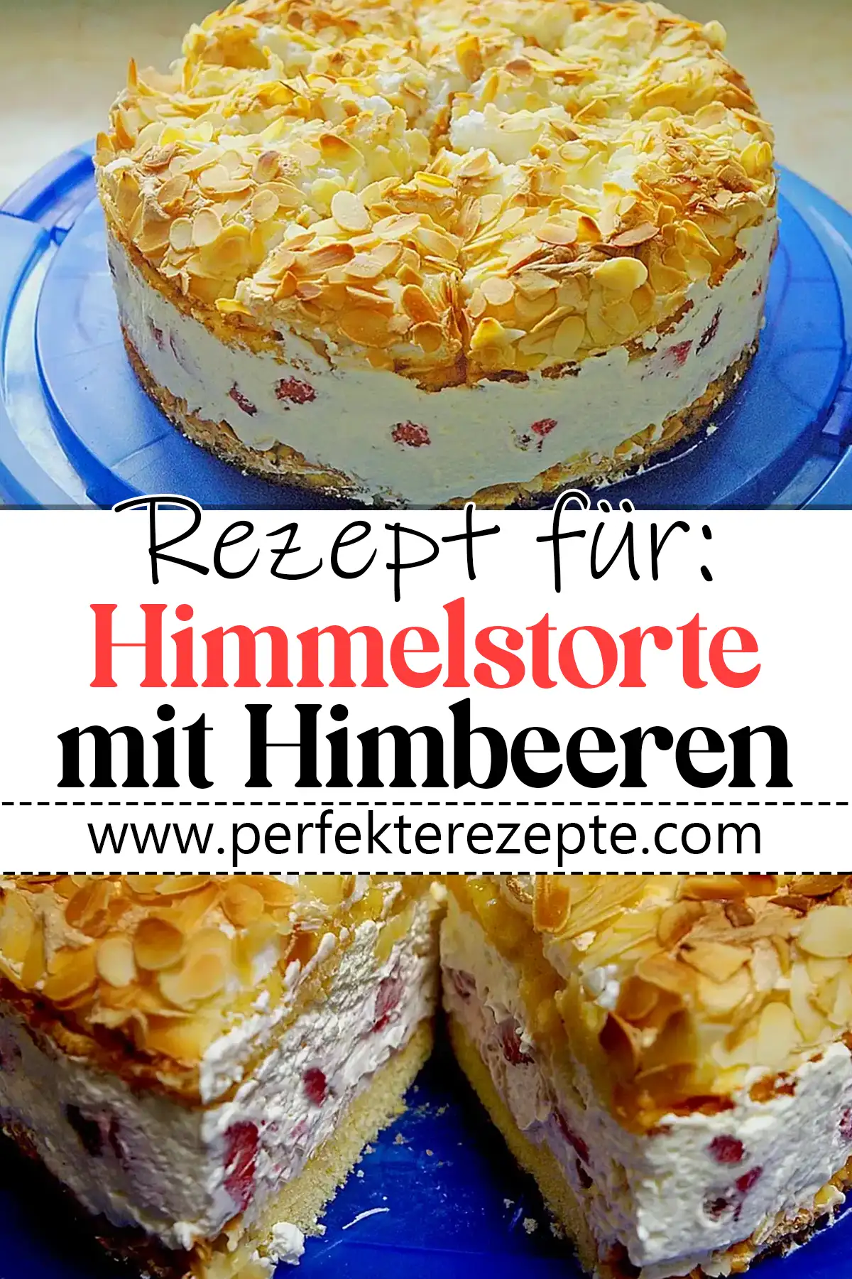 Himmelstorte mit Himbeeren Rezept