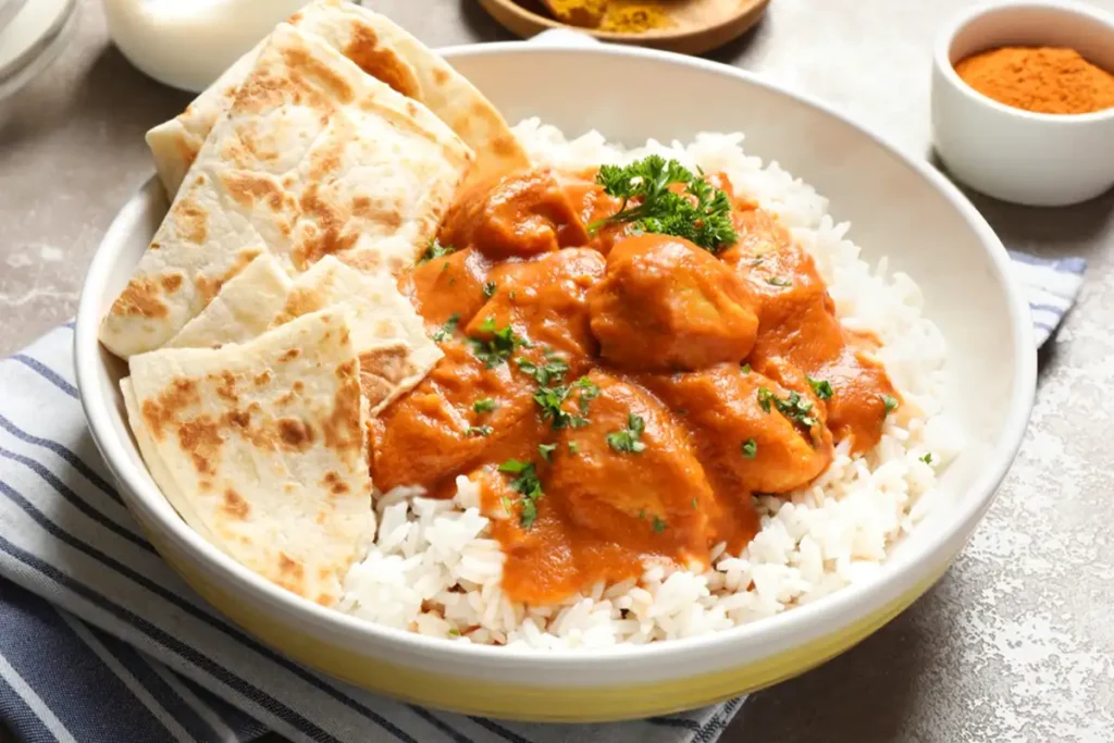 Indisches Butter Chicken aus dem Ofen Rezept