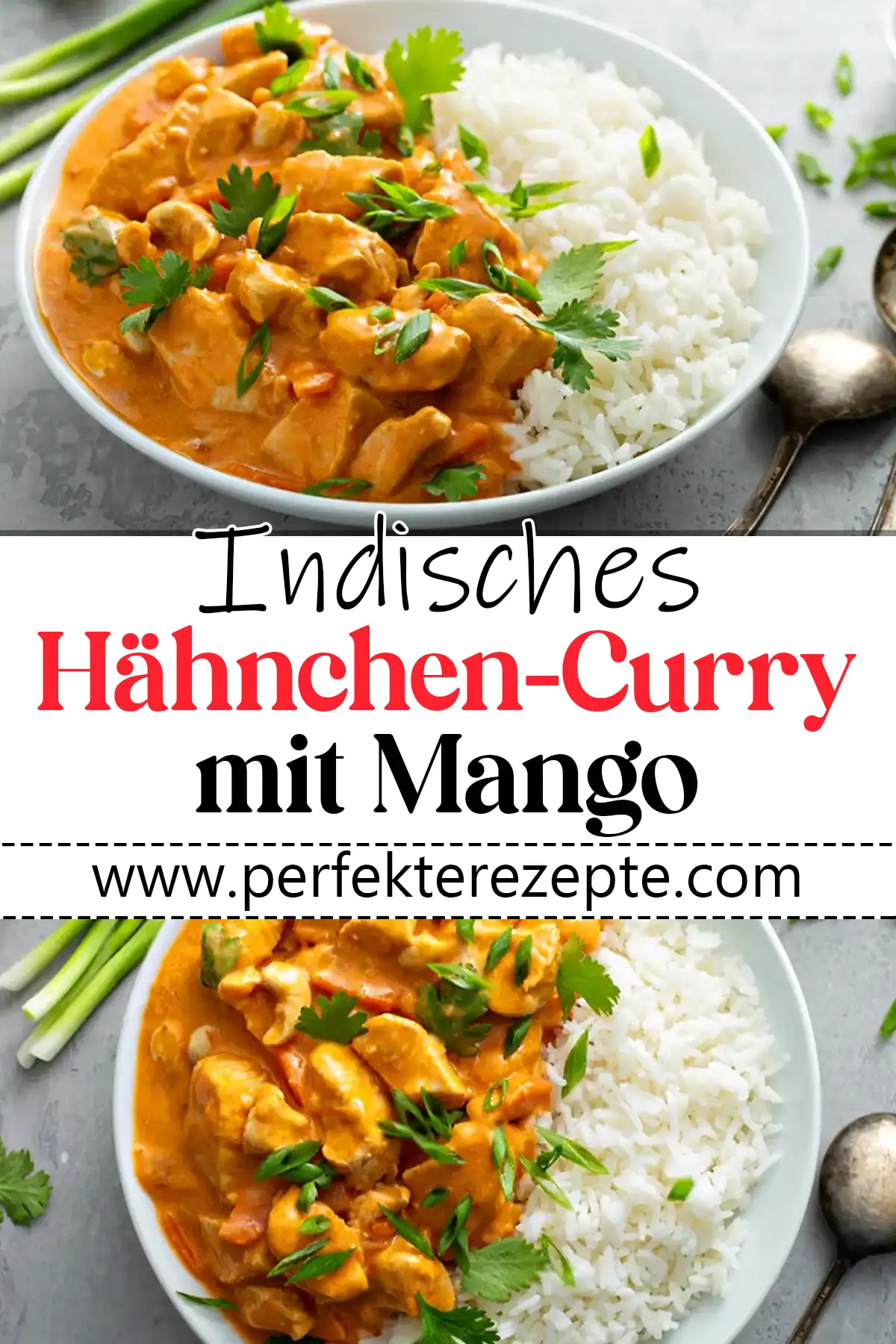 Indisches Hähnchen-Curry mit Mango Rezept