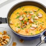 Kartoffelsuppe mit Würstchen Rezept