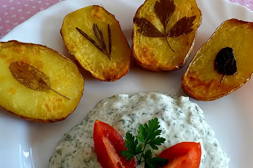 Ofenkartoffeln mit frischen Kräutern Rezep