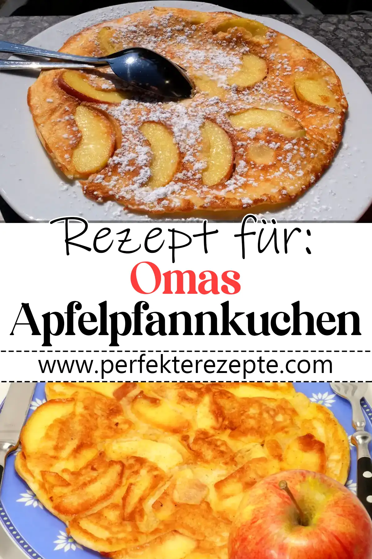 Omas Apfelpfannkuchen Rezept