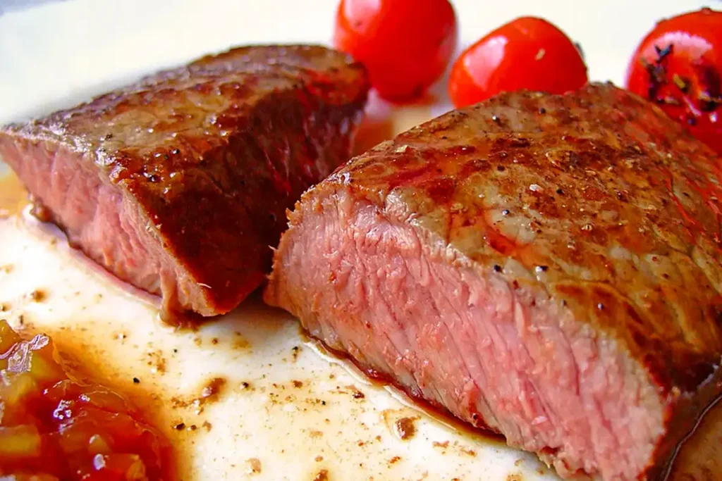 Perfektes Rumpsteak medium