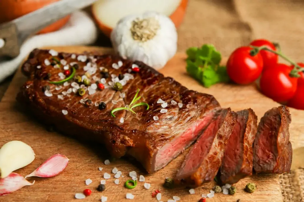 Perfektes Rumpsteak medium