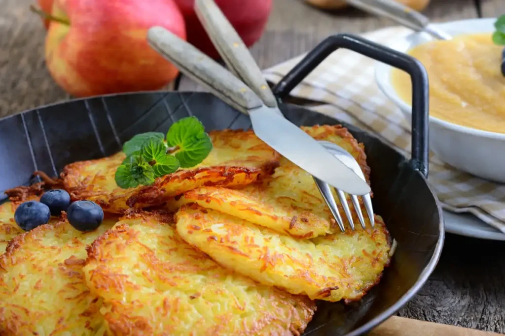 Reibekuchen - Kartoffelpuffer Rezept