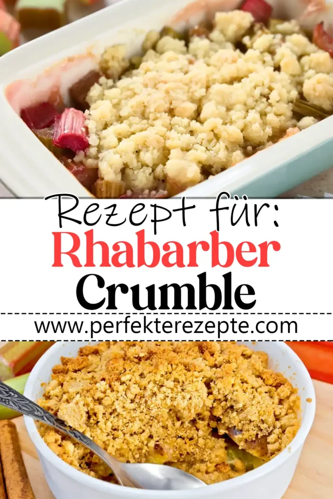 Rhabarber Crumble Rezept