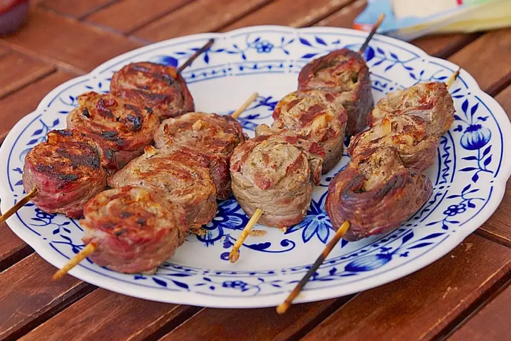 Rouladenspieße vom Grill