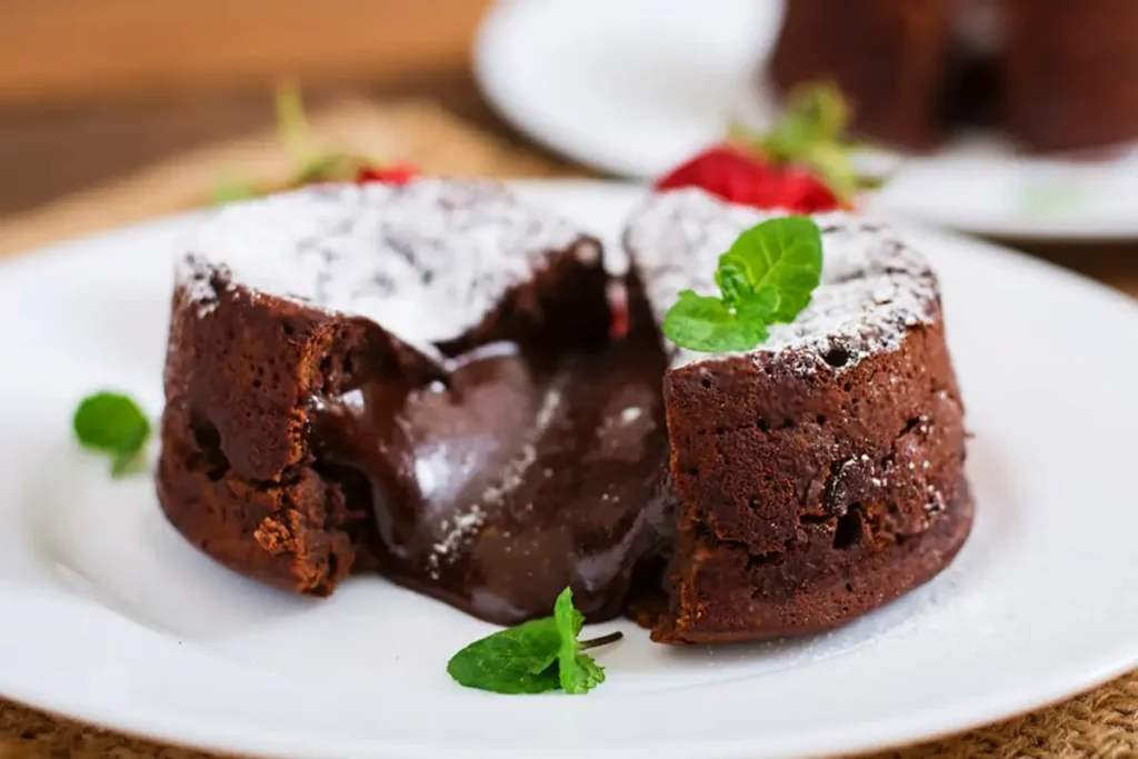 Schokokuchen mit flüssigem Kern Rezept - Schnelle und Einfache Rezepte