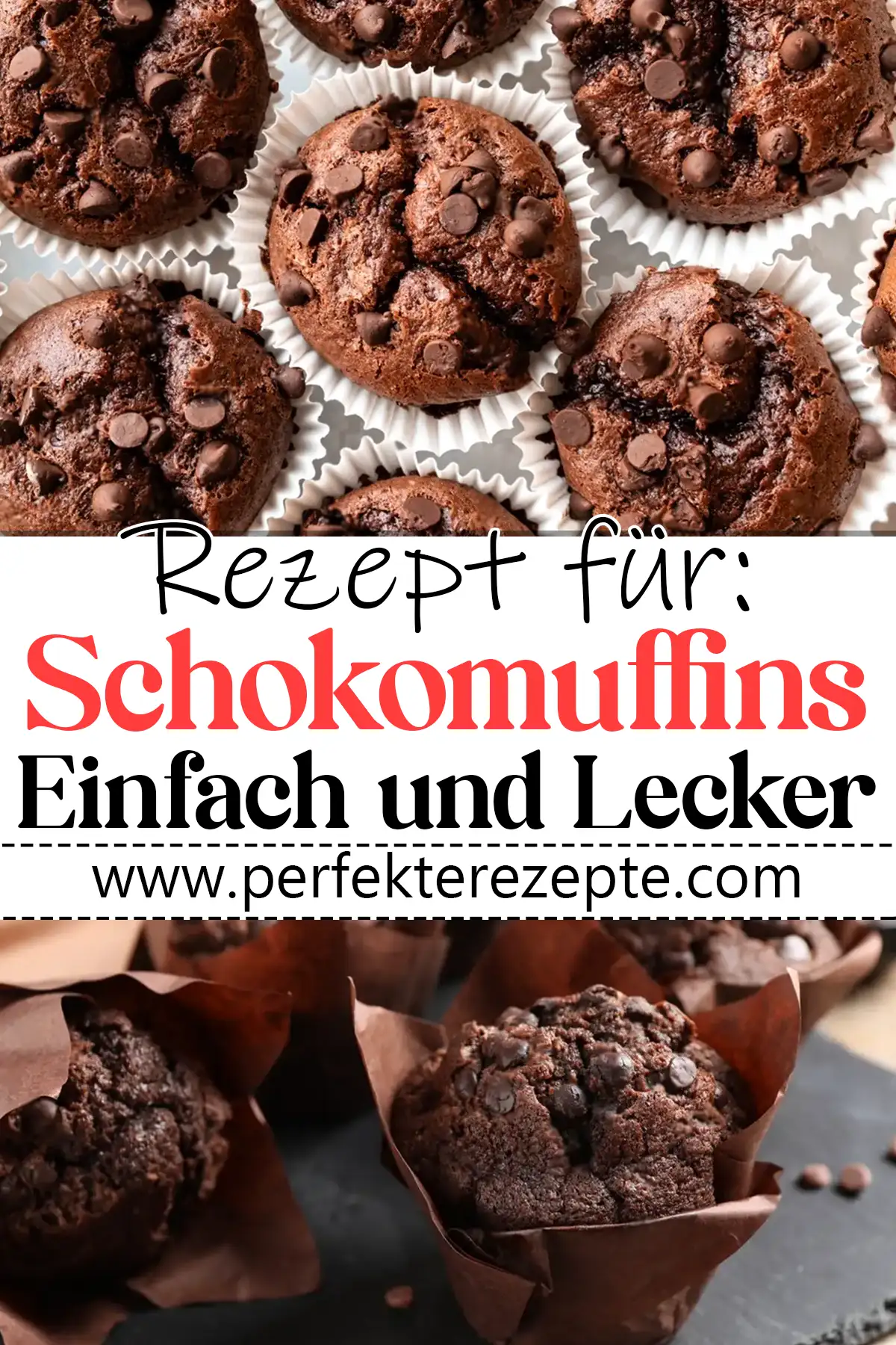 Schokomuffins Rezept: Einfach und Lecker