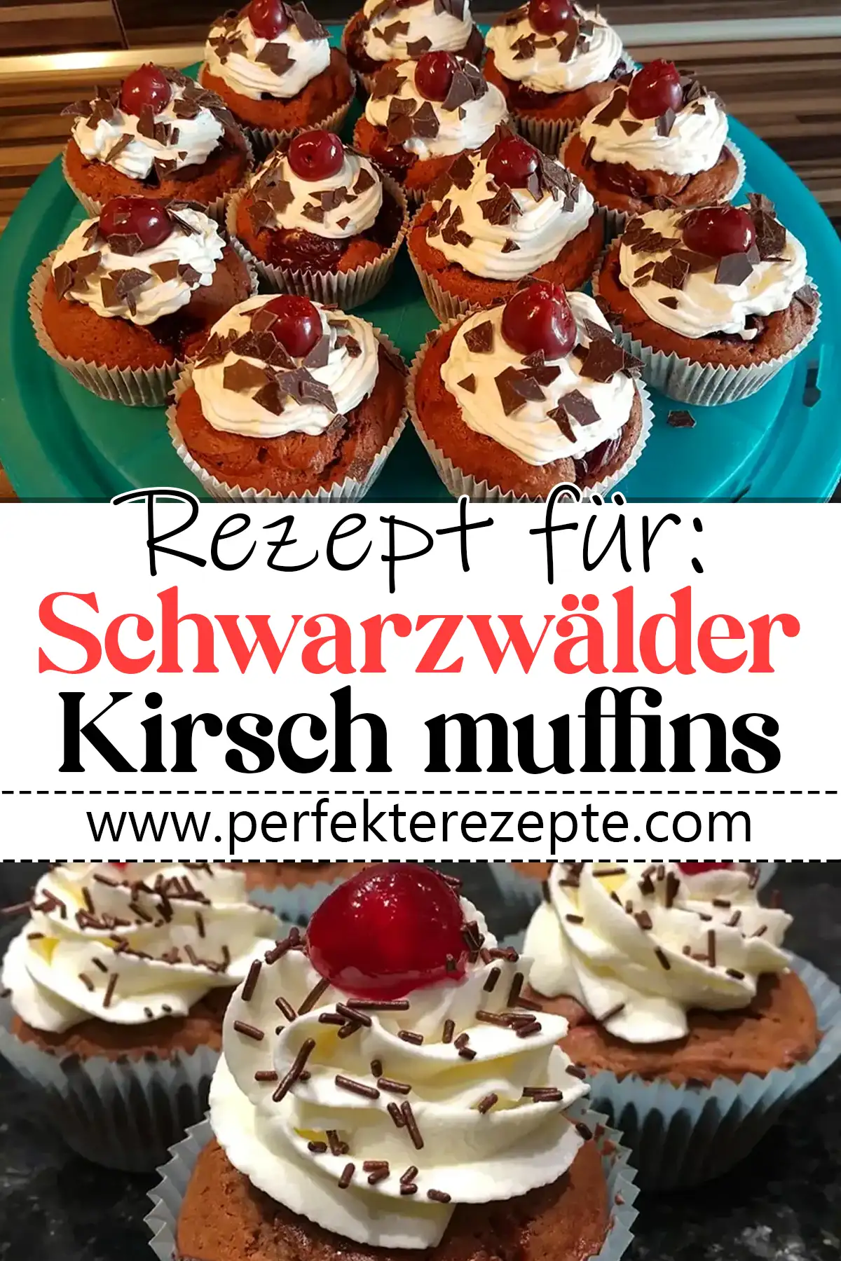 Schwarzwälder Kirschmuffins Rezept