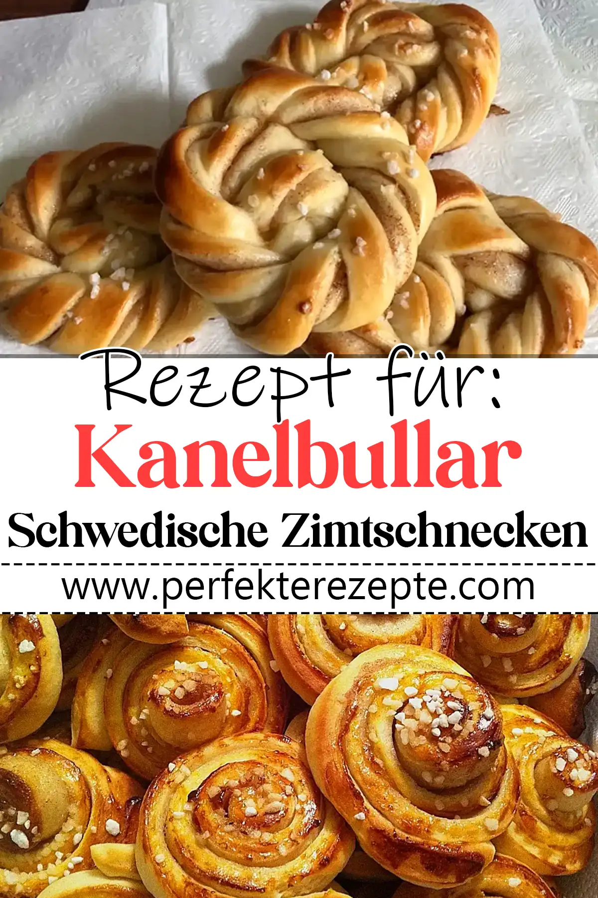 Schwedische Zimtschnecken - Kanelbullar Rezept