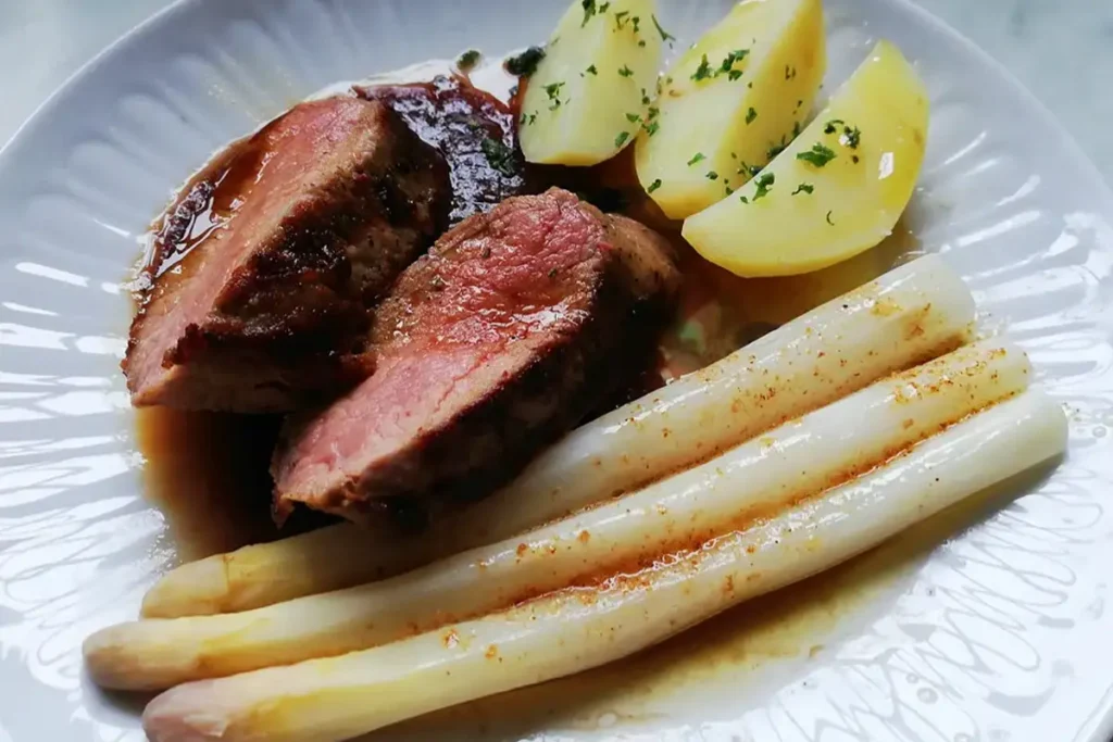 Spargel aus dem Ofen Rezet