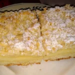 Streuselkuchen mit Puddingfüllung Rezept