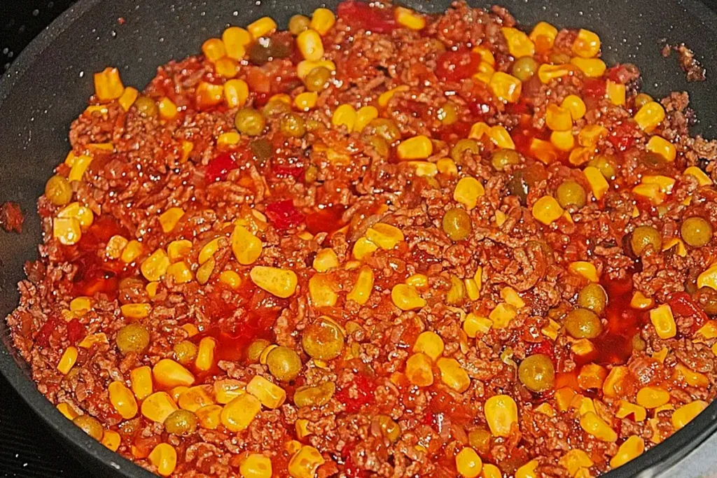 Die leckerste Wrap Füllung mit Hackfleisch