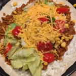 Die leckerste Wrap Füllung mit Hackfleisch