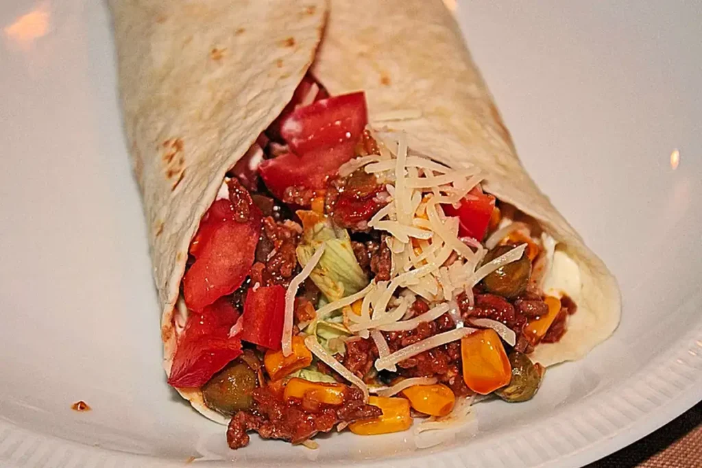 Die leckerste Wrap Füllung mit Hackfleisch