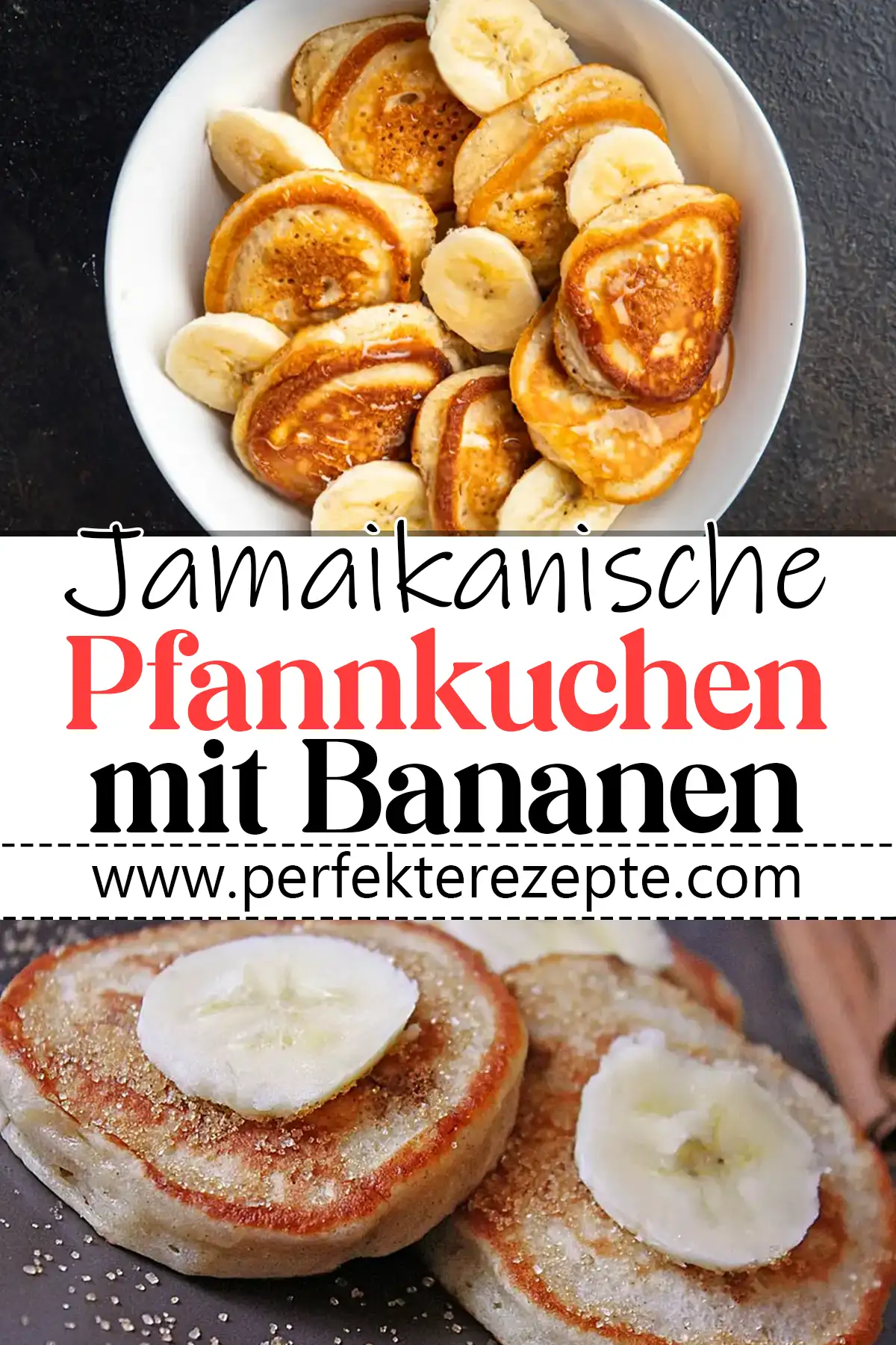 Don Diegos Jamaikanische Pfannkuchen mit Bananen