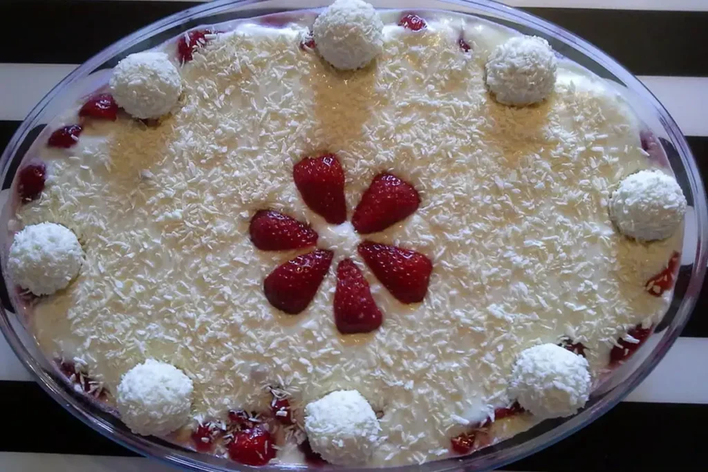 Erdbeer-Kokos-Dessert Rezept