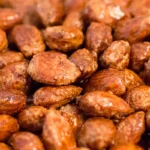 Gebrannte Mandeln mit wenig Zucker