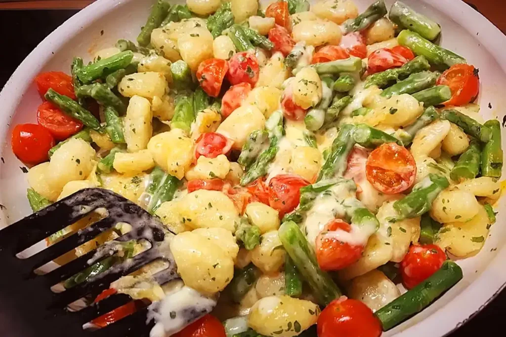 Gnocchi mit grünem Spargel Rezept