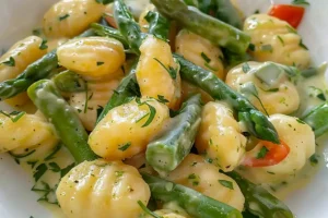 Gnocchi mit grünem Spargel Rezept