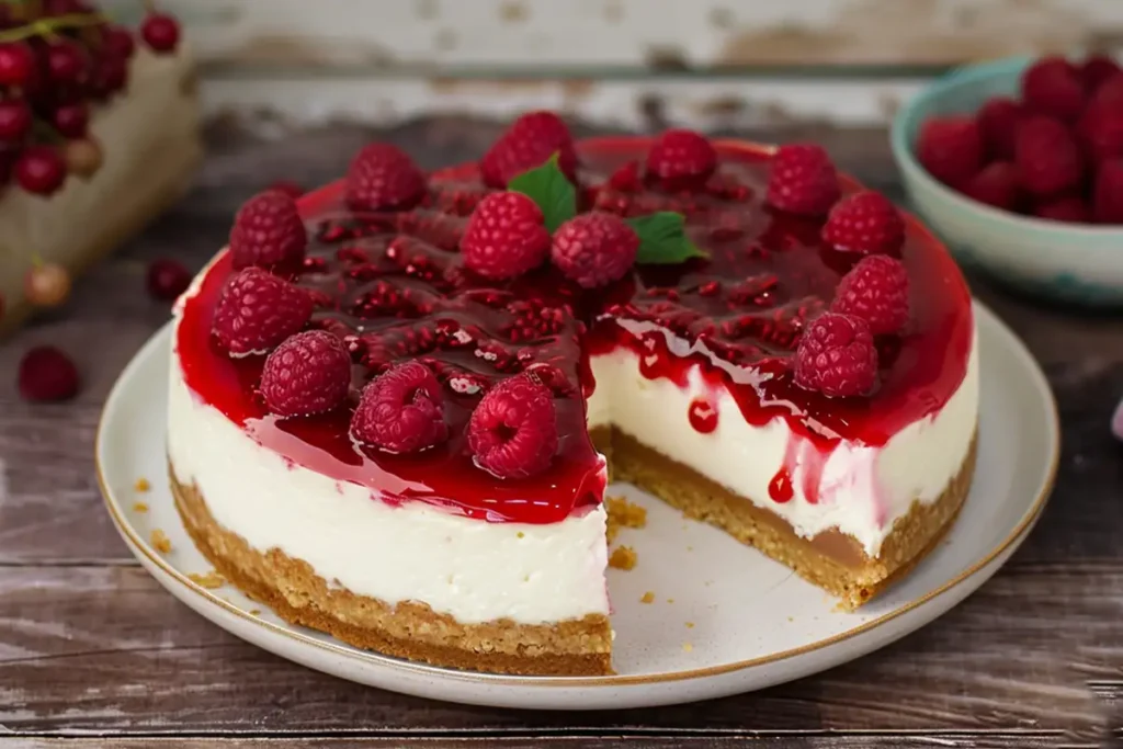 Himbeer Käsekuchen Rezept
