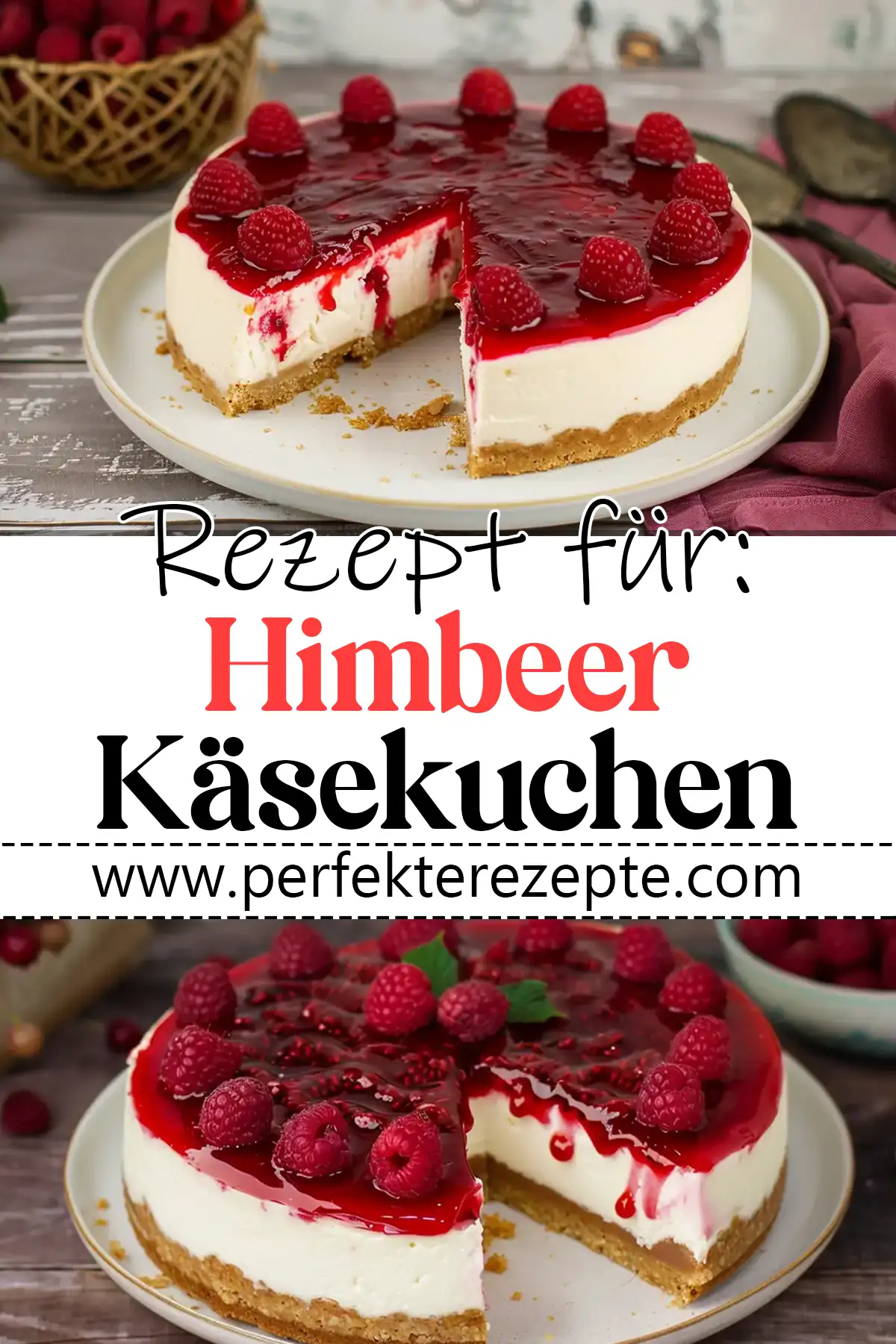 Himbeer Käsekuchen Rezept