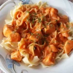 Lachs-Sahnesoße zu Nudeln Rezept